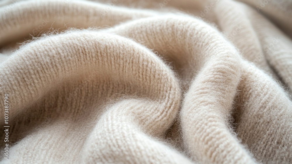 A fuzzy white sweater with a lot of texture A fuzzy white sweater with a lot of texture
