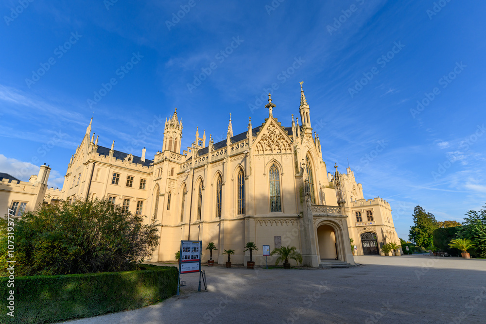 Fototapeta premium Lednice State Castle and Chateau, Morava, Czech Republic