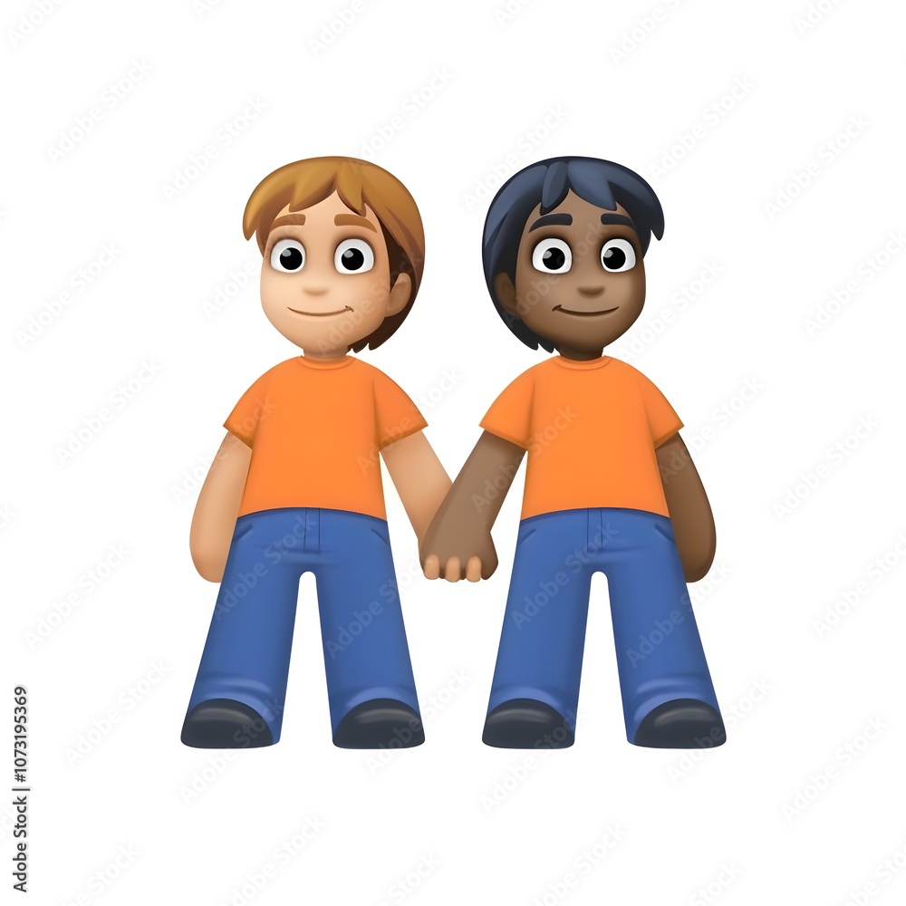 Fototapeta premium Couple Holding Hands 