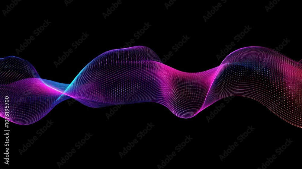 Abstract Digital Wave Abstract Digital Wave