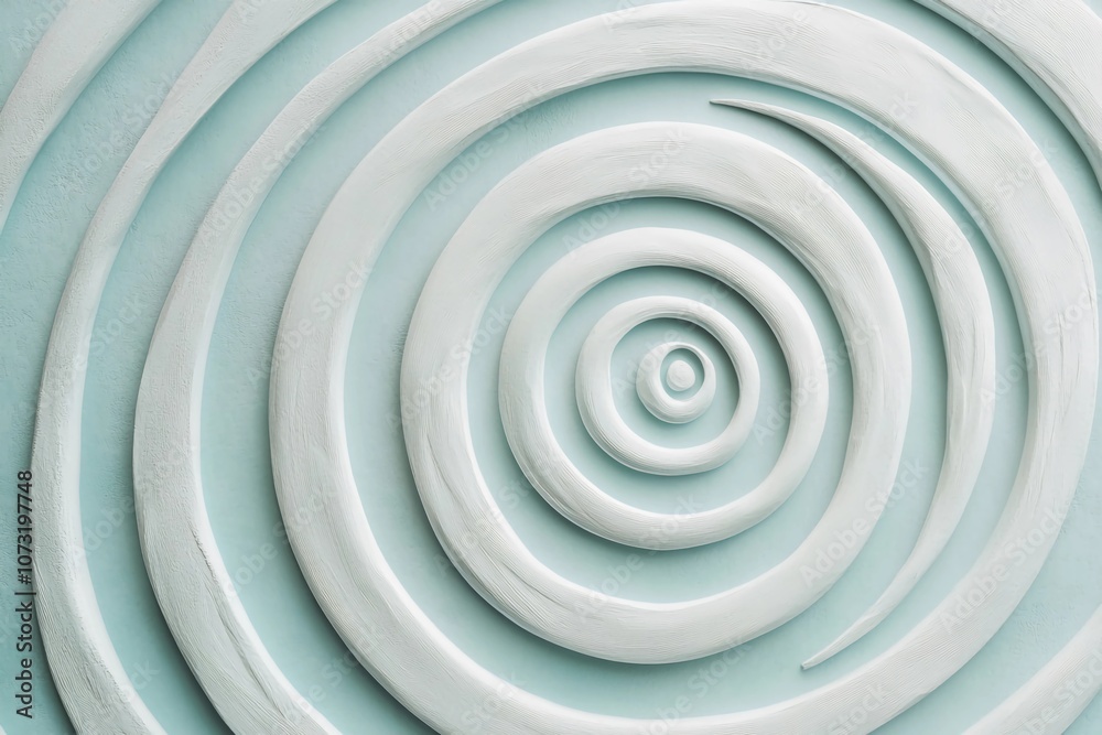 Fototapeta premium abstract blue spiral