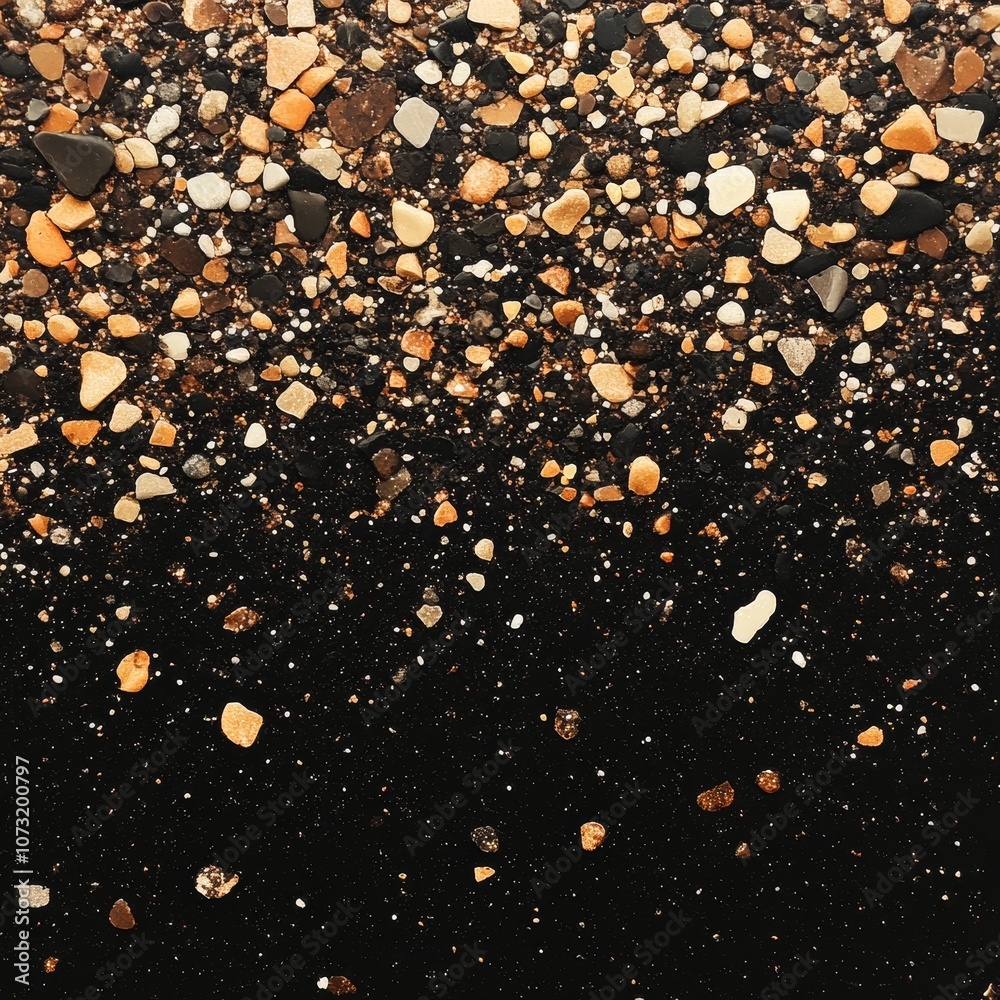 Natural Soil Particles Texture Macro Shot Natural Soil Particles Texture Macro Shot