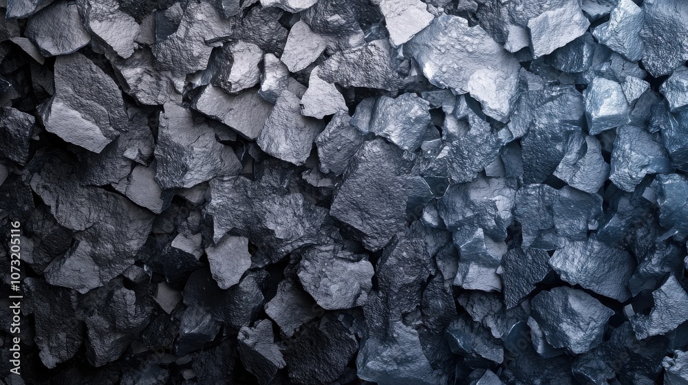Close-up of textured dark blue and gray rocks, creating a rugged and natural surface appearance. Close-up of textured dark blue and gray rocks, creating a rugged and natural surface appearance.
