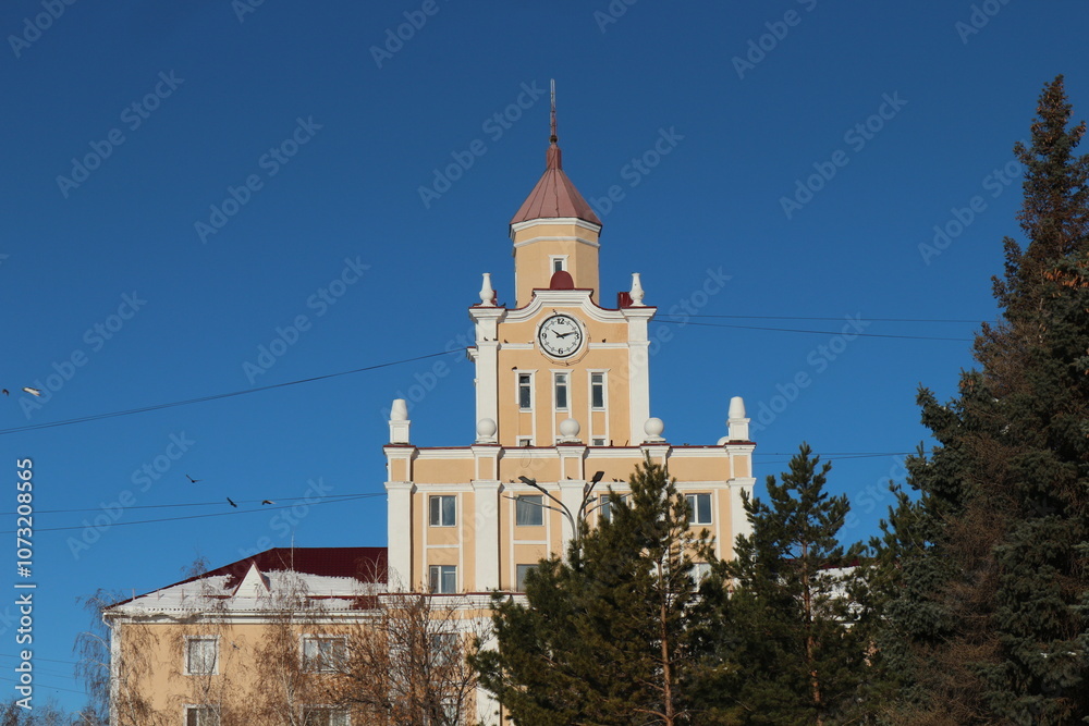 Fototapeta premium clock tower