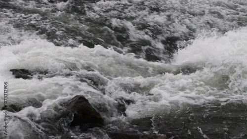 river in winter