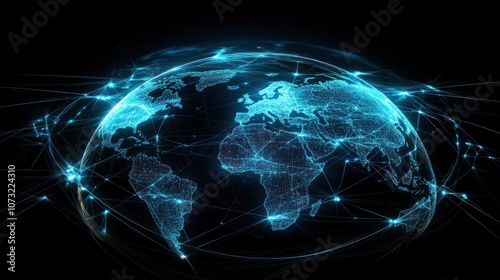 Global Network Illustration