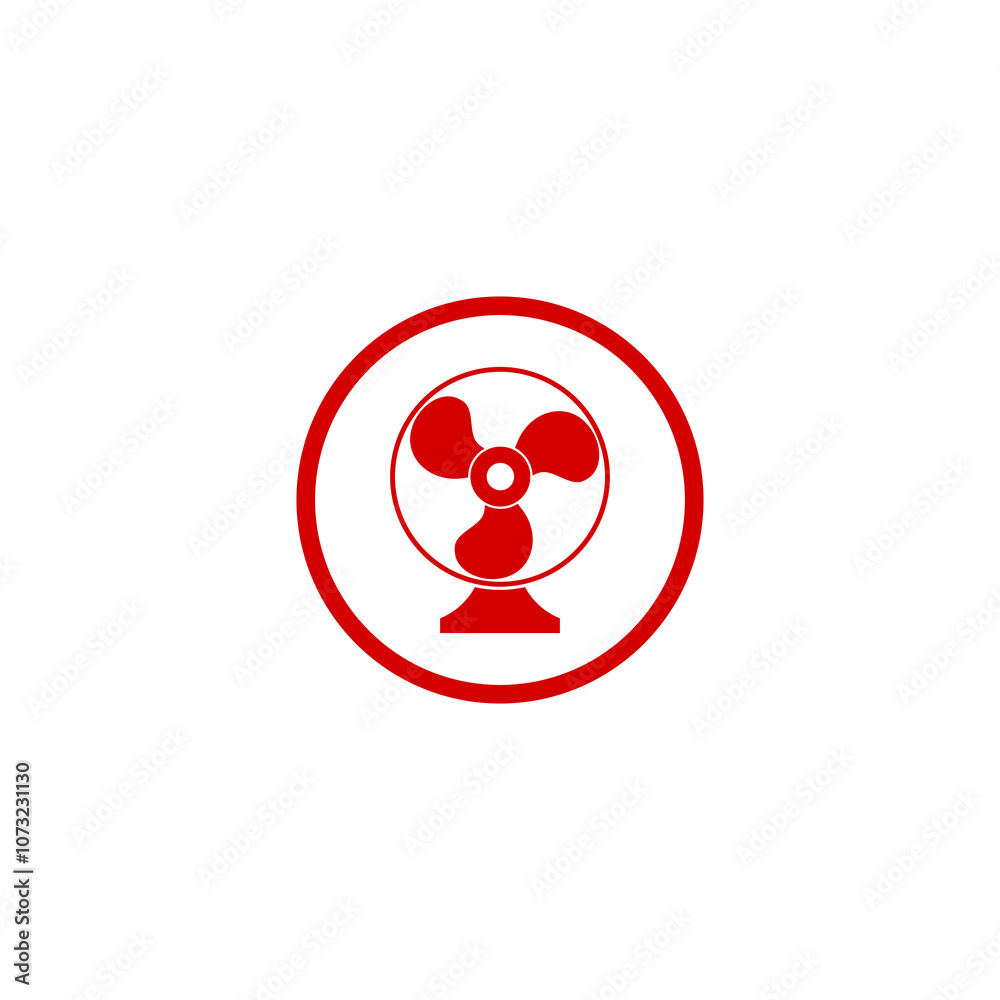 Cooling fan icon isolated on transparent background Cooling fan icon isolated on transparent background