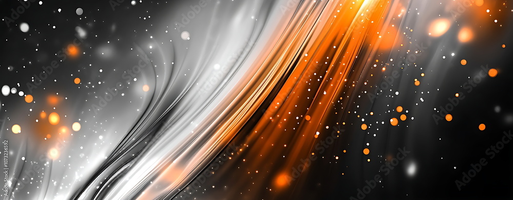 Obraz premium Abstract background with vertical light rays