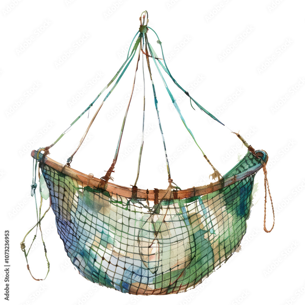 Obraz premium fish in the net
