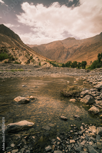 Atlas Mountains, Sidi Hamza, Morocco