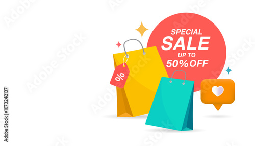 sale shopping bag