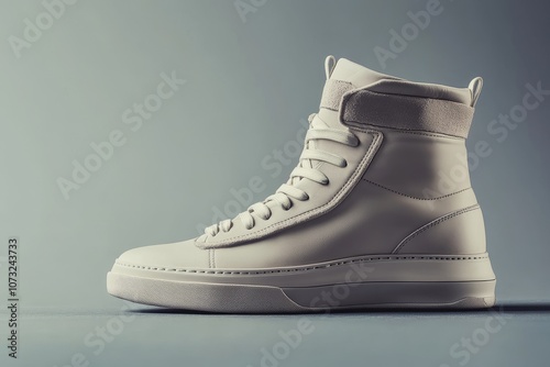 White Leather Sneaker