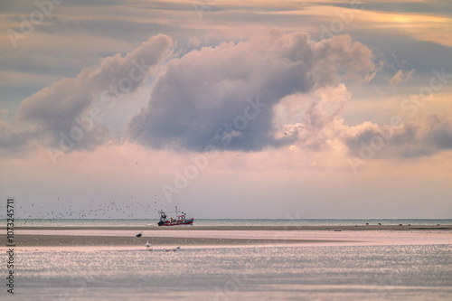 Chalutier au large de Berck-sur-mer
