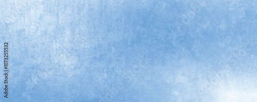 Pastel blue and white background with a faded, misty effect and gentle texture, suitable for adding a vintage look to digital art, social media templates, and invitations
