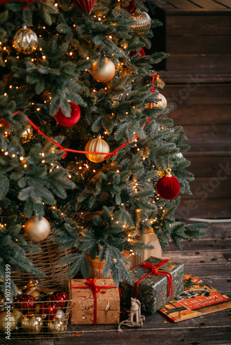 decorated christmas tree