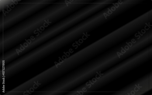 Abstract futuristic dark black background. vector illustration