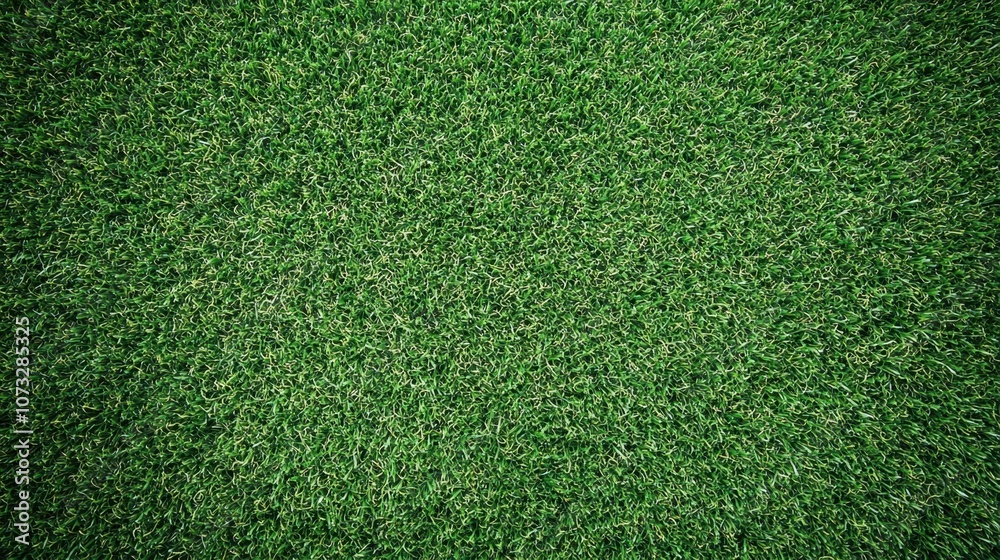 Obraz premium Lush Green Synthetic Grass Surface Ideal for Sports, Landscaping, and Recreational Spaces with Fresh and Vibrant Aesthetic Appeal for Various Projects