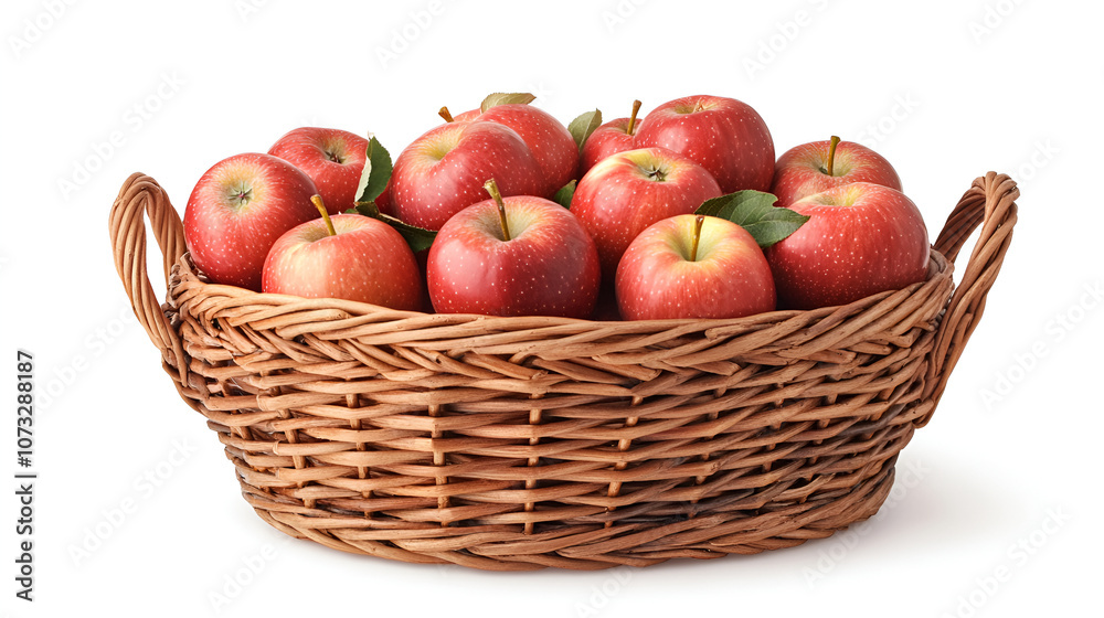 Big and little apples on wicked plate Many red juicy apples in a wooden basket on a white background. Fruity Delight apples inside basket with healthy food concept red apple
Big and little apples on wicked plate Many red juicy apples in a wooden basket on a white background. Fruity Delight apples inside basket with healthy food concept red apple