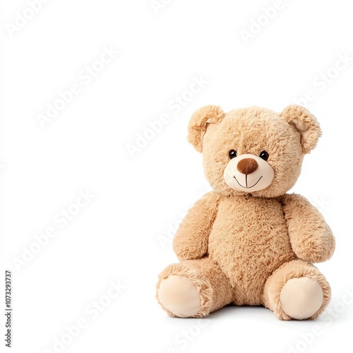 A soft, cuddly teddy bear ideal for children's rooms and gifts.