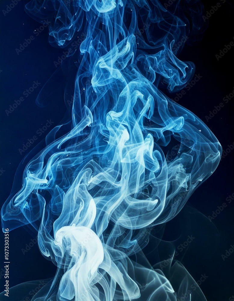 Calming Blue and White Smoke-Like Blends with Soft Edges
Calming Blue and White Smoke-Like Blends with Soft Edges
