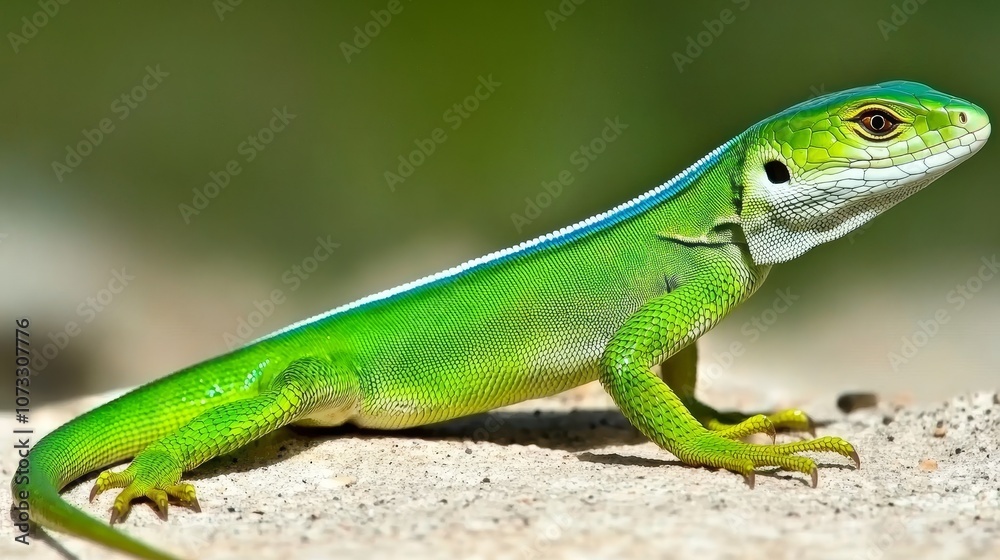 A Dazzling Display: The Full-Body Shot of a Brilliant Lizard.Concept of vibrant nature, exotic wildlife, tropical paradise, unique beauty.vibrant nature, unique creatures, wildlife conservation. A Dazzling Display: The Full-Body Shot of a Brilliant Lizard.Concept of vibrant nature, exotic wildlife, tropical paradise, unique beauty.vibrant nature, unique creatures, wildlife conservation.