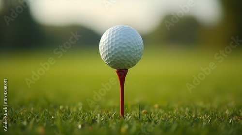Wallpaper Mural Golf ball on a stand Torontodigital.ca