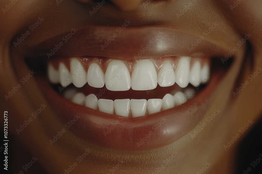 female smile with bright, white teeth female smile with bright, white teeth