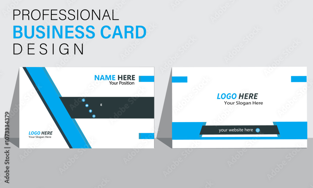 modern and simple business card design blue modern creative business card and name card horizontal simple clean template vector design modern and simple business card design blue modern creative business card and name card horizontal simple clean template vector design