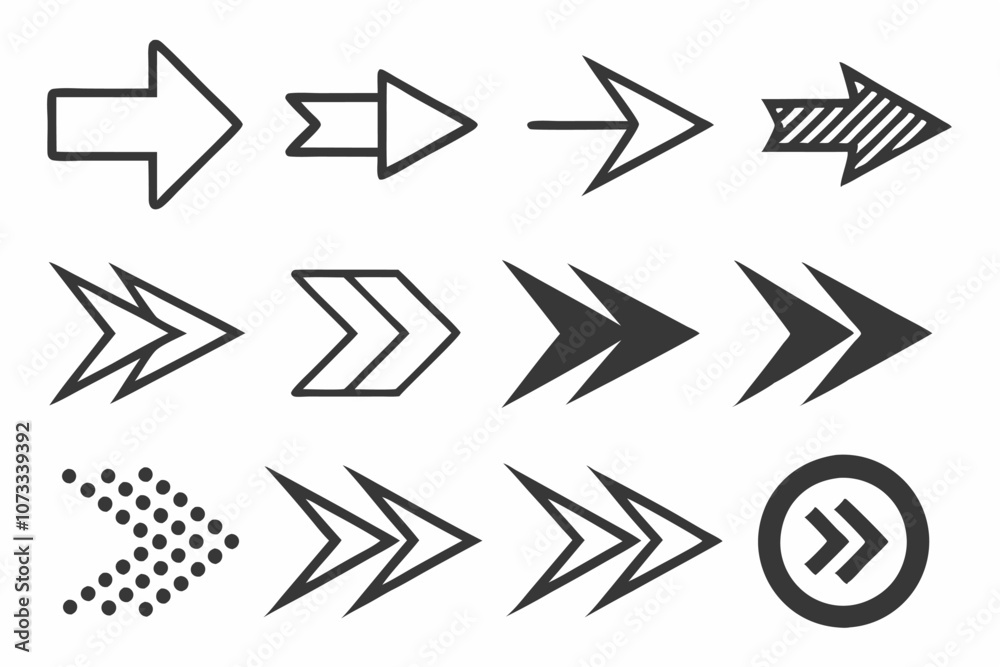 Arrows black vector collection. Modern simple arrow or cursor illustration web design
Arrows black vector collection. Modern simple arrow or cursor illustration web design