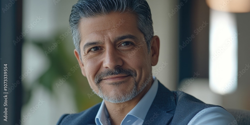 Obraz premium Executive Portrait of Successful Businessman