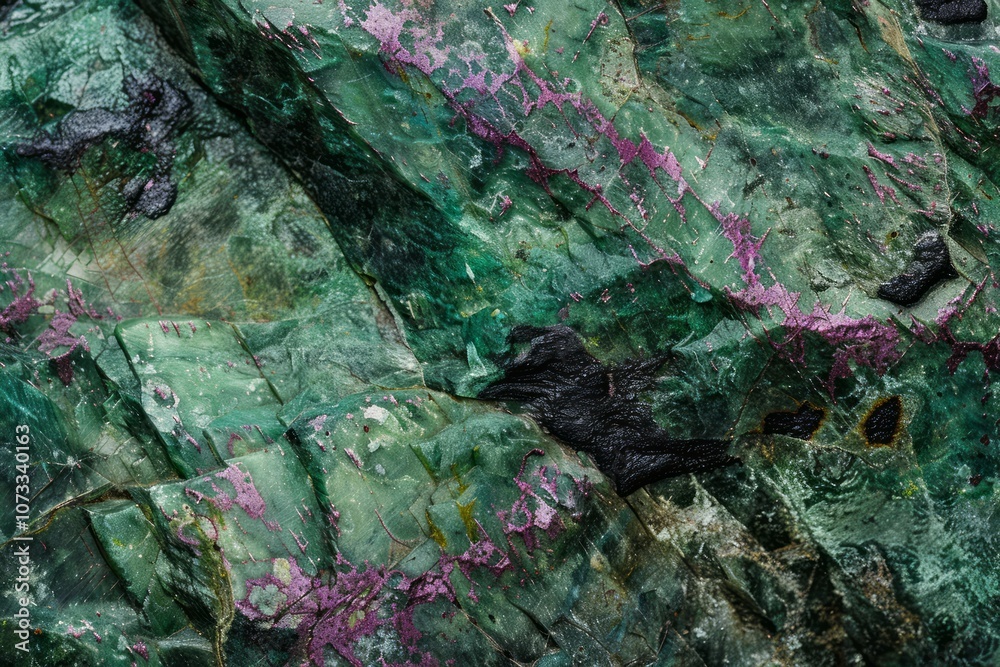 Zoisite green dark marble pattern with golden veins. Detailed photo textured background Zoisite green dark marble pattern with golden veins. Detailed photo textured background