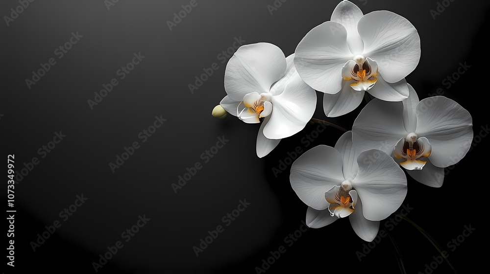 Obraz premium Bouquet of Phalaenopsis Orchids flowers