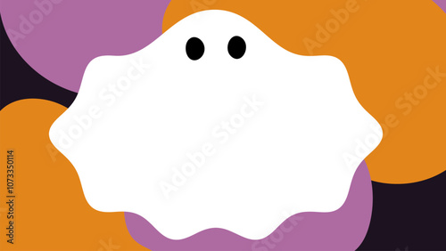 おばけのハロウィンバナー背景_フルHDサイズ_16.9