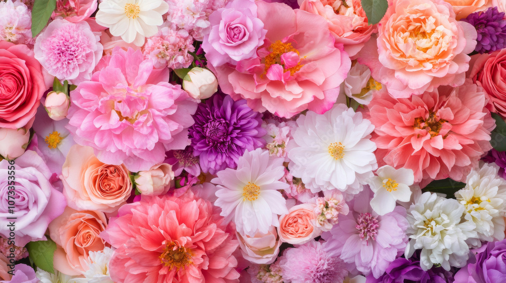 blossom flowers blooming floral festive bouquet wall fashion pink purple white background. 3D fashion pastel beautiful card wallpaper blossom flowers blooming floral festive bouquet wall fashion pink purple white background. 3D fashion pastel beautiful card wallpaper