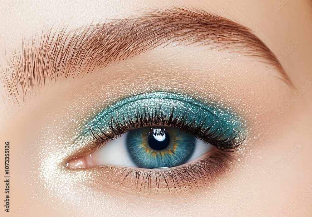 Obraz premium Eye makeup