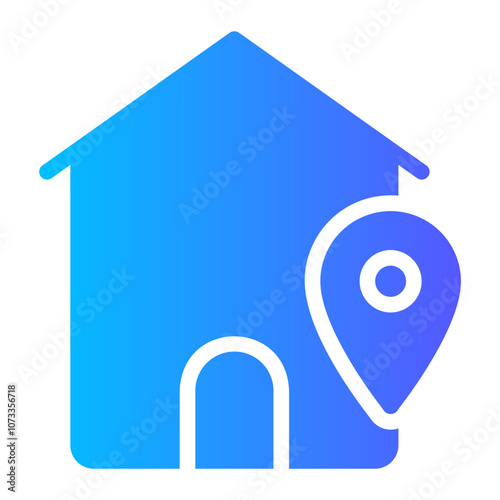 homestay gradient icon
