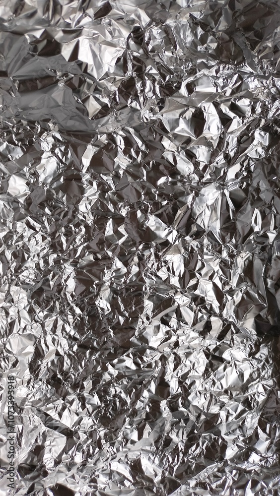 crumpled foil texture