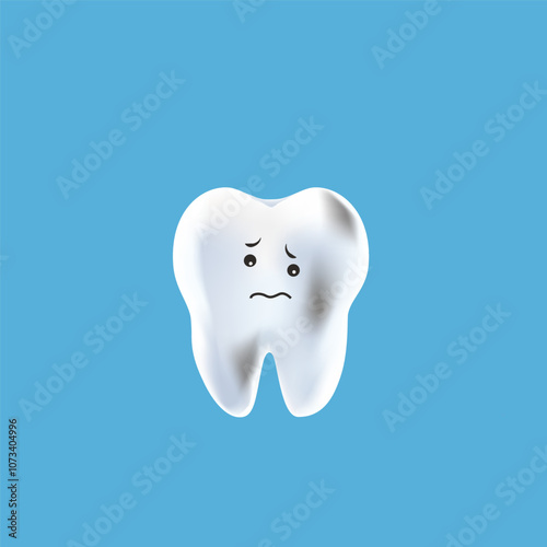 Dental icons character Vector illustrations pack