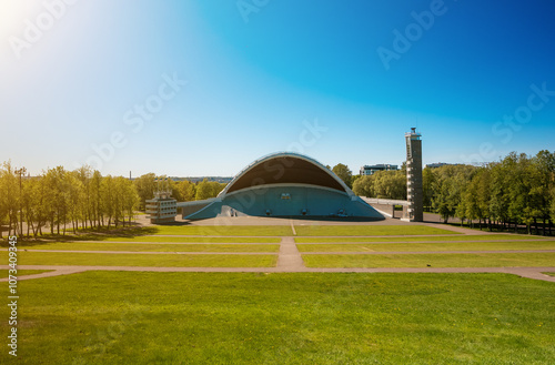 Tallinn Song Festival Grounds. Front view.