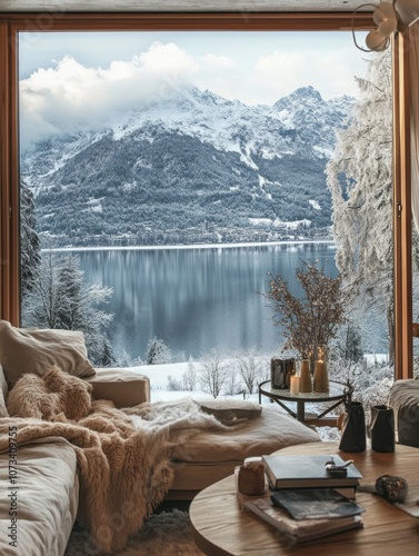 Cozy Living Room with a Mou...