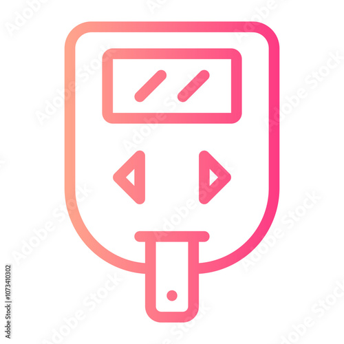 glucometer gradient icon