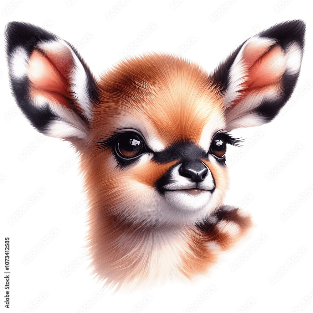 Obraz premium Cartoon isolated