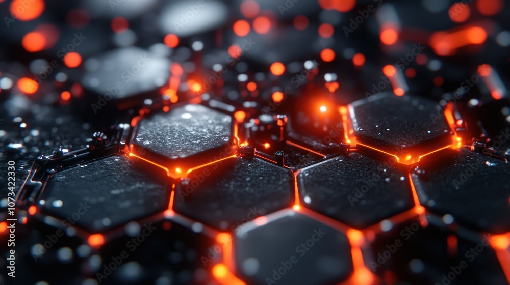 Close-up of graphene battery terminals and nanowires. a Close-up of graphene battery terminals and nanowires. a