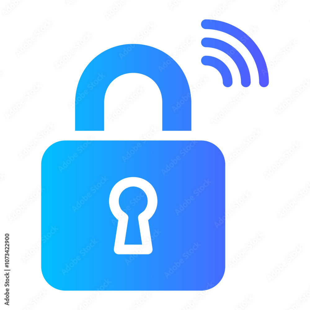 smart key gradient icon smart key gradient icon