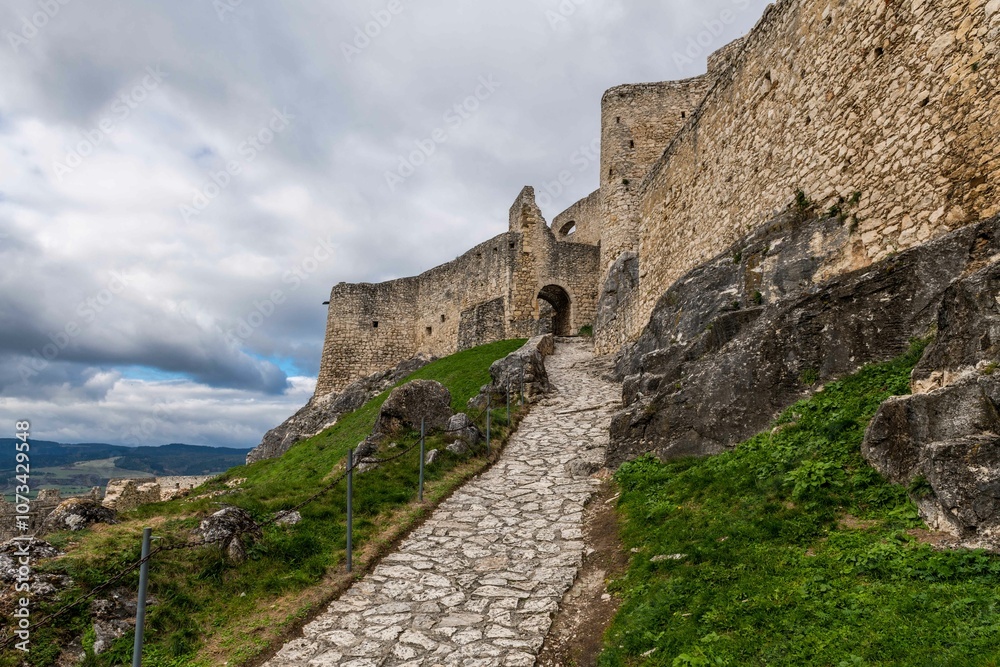 Majestic Spis Castle in Slovakia Surrounded by Stunning Countryside Majestic Spis Castle in Slovakia Surrounded by Stunning Countryside