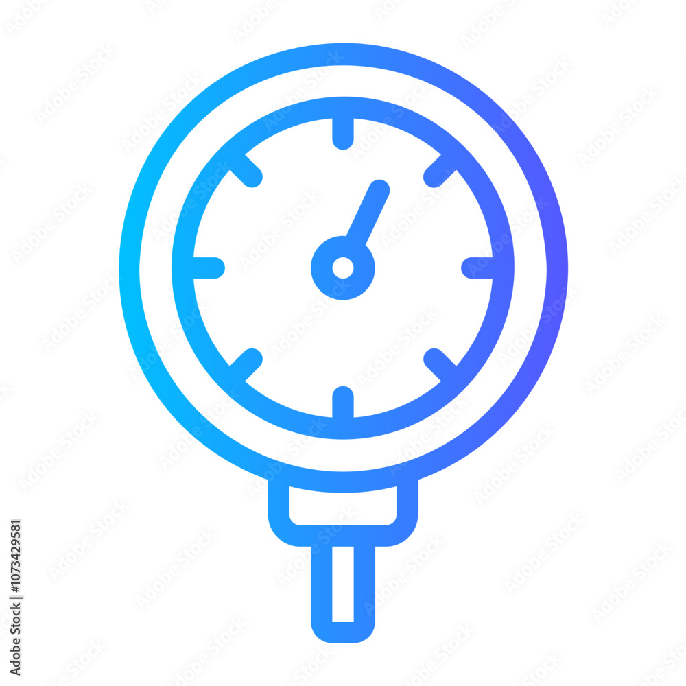 pressure sensor gradient icon pressure sensor gradient icon