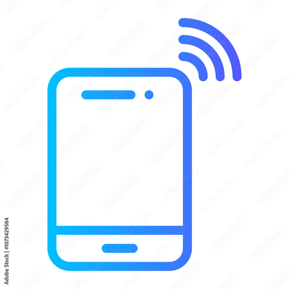 sensor gradient icon sensor gradient icon