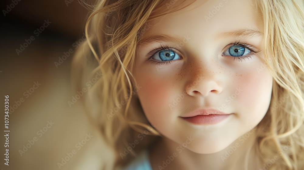 a close up of a child's face with blue eyes and blonde hair a close up of a child's face with blue eyes and blonde hair