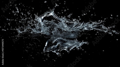 Stunning Dynamic Water Splash Background: A Captivating Display of Energy