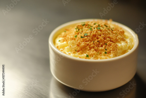 Classic Mac and Cheese with Breadcrumb Topping